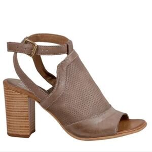 Miz Mooz Shiloh wrap heel leather heels heeled sandals ankle boots booties